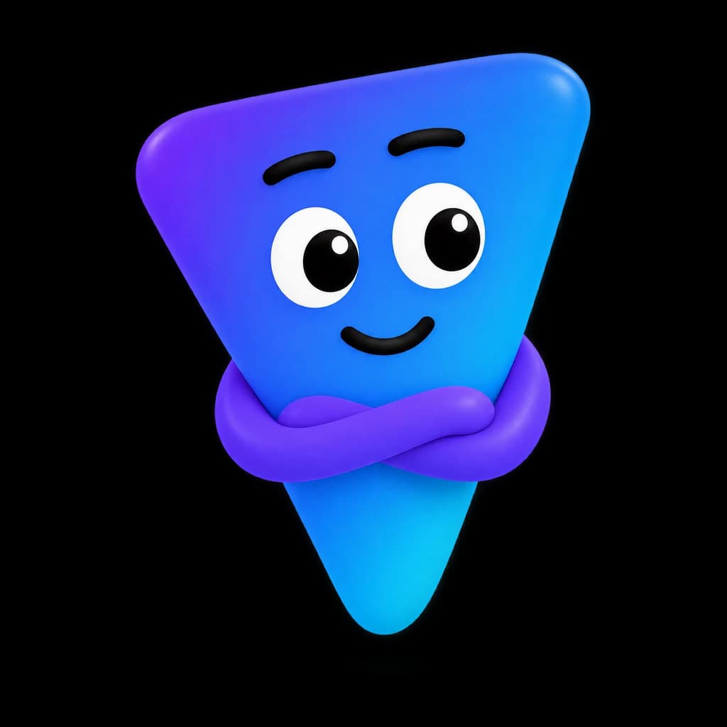 Del, the Nabla mascot
